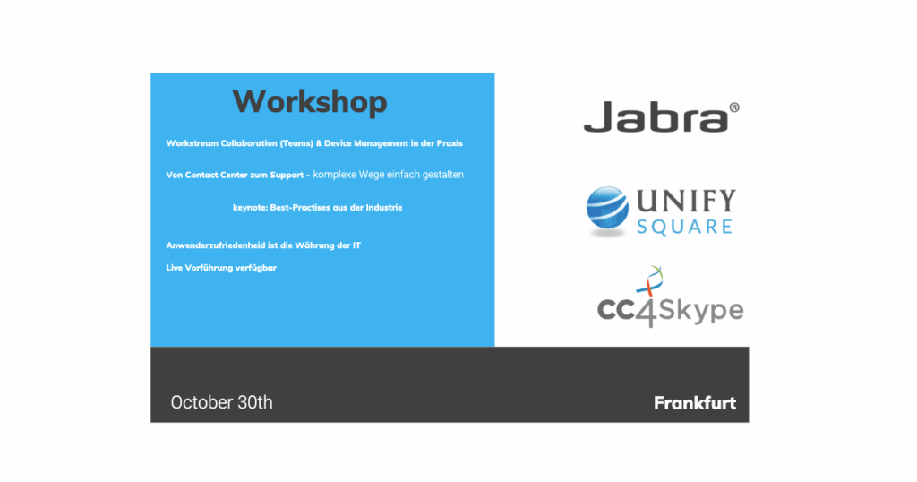 Workshop Frankfurt