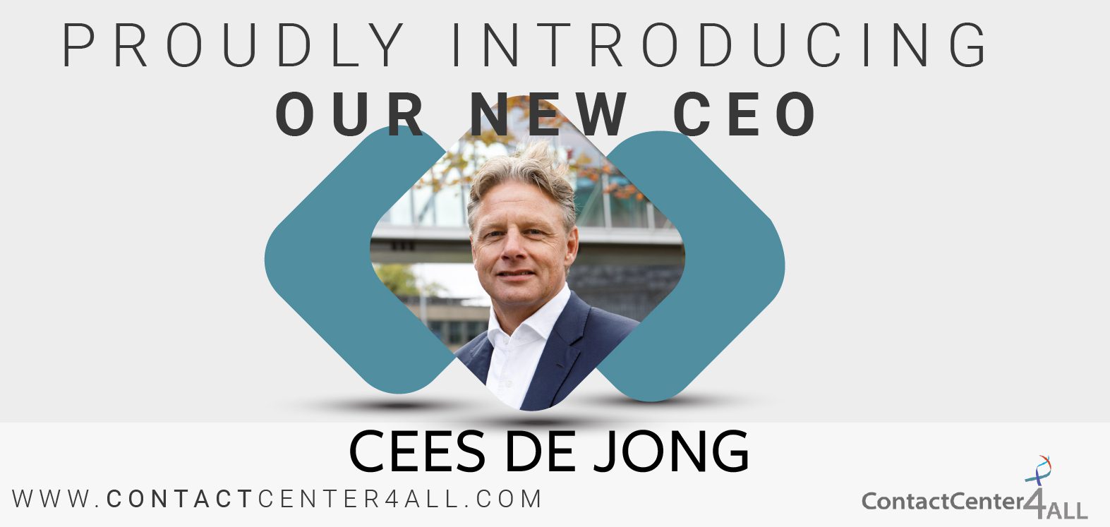 Cees de Jong new CEO CONTACTCENTER4ALL
