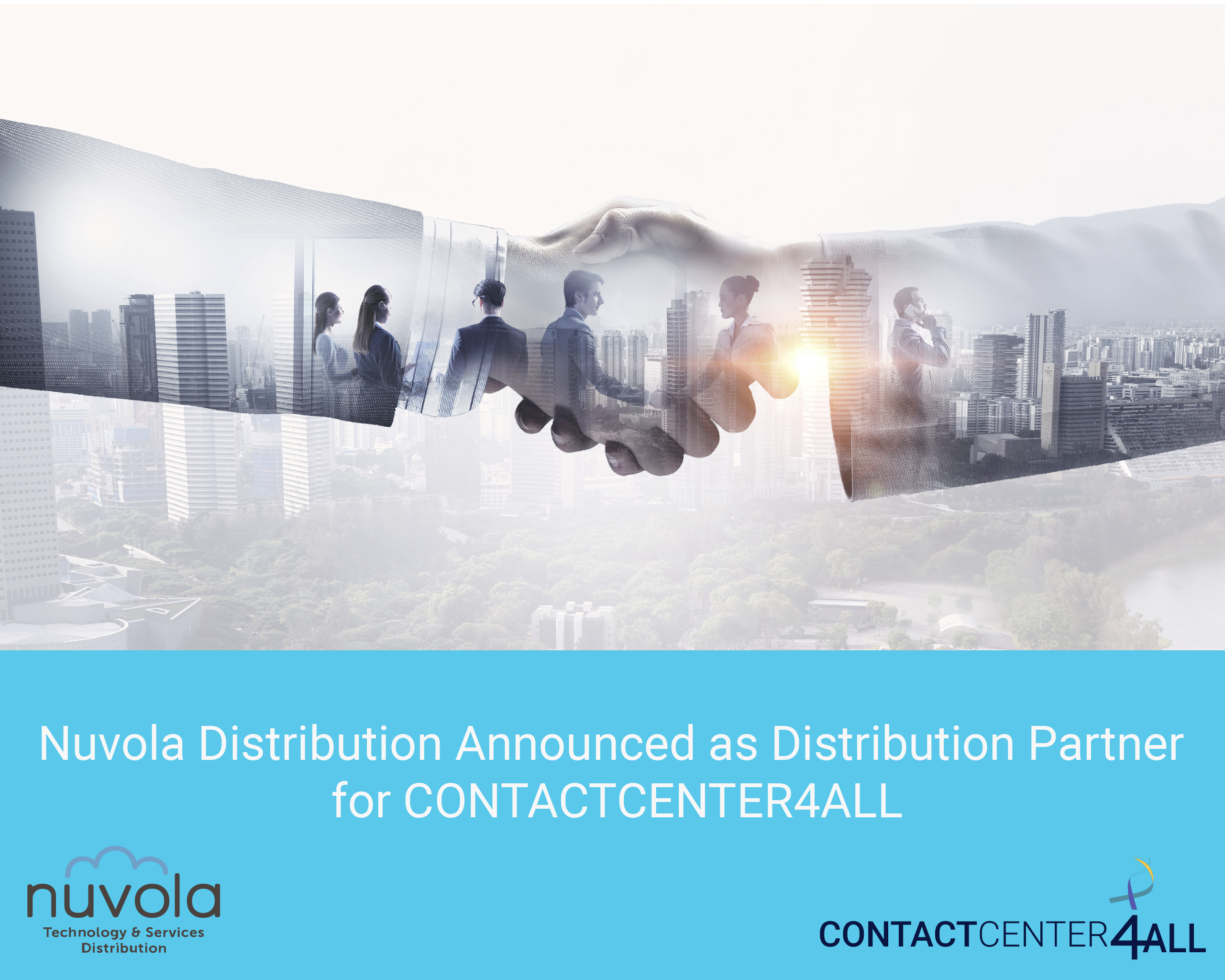 Nuvola announced Distribution Partner for Contactcenter4all