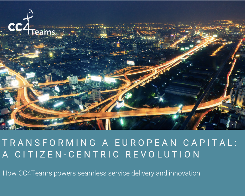 Transforming a European Capital: A citizen-centric revolution with CC4Teams