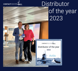 Actis Receives Distributor of the Year Award