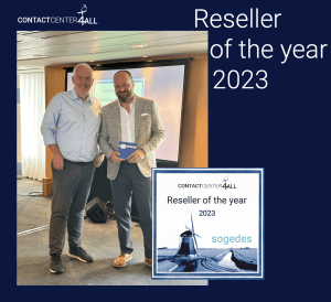 sogedes receives contactcenter4all reseller of the Year award 