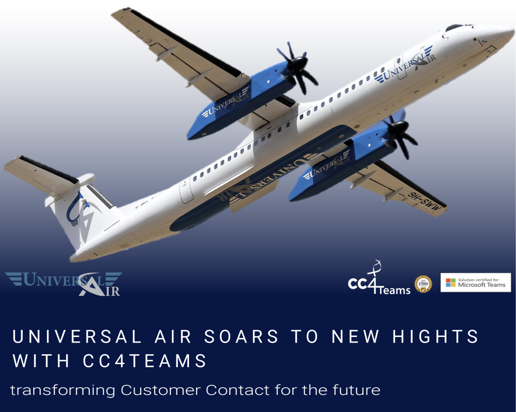 Universal Air soars to new heights with CC4Teams - reference case