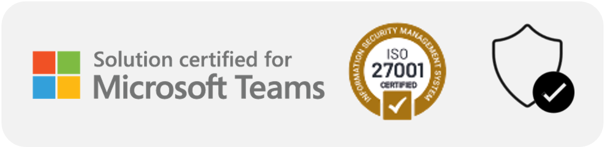 CC4Teams is Certified by Microsoft