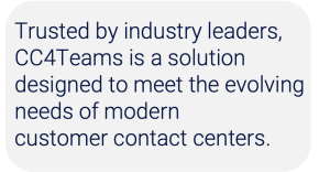 CC4Teams is trusted by industry leaders